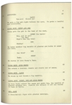 Moe Howard's 14pp. Script Dated November 1950 for The Three Stooges Film ''The Tooth Will Out'' -- Final Draft Script Is Combination of 2 Different Scripts -- Also With Call Sheet & Shooting Schedule